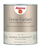 Alpina Feine Farben Lack No. 08 Elegante Gelassenheit® edelmatt 750ml - Ruhiges Hellbeige