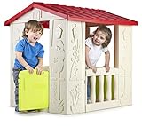 FEBER Happy House - Spielhaus für 2 bis 6 Jahre alte Kinder (Famosa 800012380)