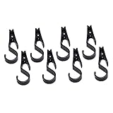 Cabilock 8 Stück Stoff-Clip-Haken Stiefelhaken Robuste Zelt-Mini-Wäscheklammern Zum Aufhängen Von Vorhängen Wäscheklammern Zum Aufhängen Von Clips Baldachin-Aufhänger