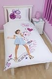 Character World Disney Violetta Madrid eizelne Panel Duvet Cover Set