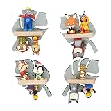 BOARTI das Original Kinder Regal Blätter Sammelset small in Grün - geeignet für die Toniebox und ca. 20 Tonies - zum Spielen und Sammeln