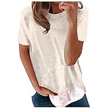 Neckholder Top Damen Y2k Top Crop Top Blusen & Tuniken Für Damen Poloshirt Blusenkleid Bandeau Top Damen Damen Tops Sommer T Shirt Damen Tanktops Frauen Spaghetti Top Damen（8-Beige,S）
