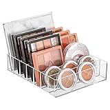 Ghulumn Make-up-Organizer, kompakter Make-up-Organizer, 7 Abschnitte, Kosmetik-Aufbewahrungsbox für Arbeitsplatten, Badezimmer, Schminktisch