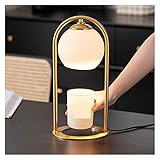 NEDOES Neuheit Kerzenwärmer Tischlampe Laterne Kerze Schmelzen Aromatherapie Wachs Schmelzlampe for Schlafzimmer Dekoration Mode Nachtlicht