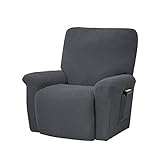 Orumrud Stretchhusse für Relaxsessel Sesselbezug,4-Teilig Sesselschoner, Elastisch Bezug für Fernsehsessel Liege Sessel Schaukelstuhl Relaxstuhl