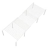 BESTonZON 1 Set Ausziehbares Lagerregal Schrankregal Schreibtisch-Organizer Regal Küchenschrank-Zubehör Dusch-Caddy-Korb Erweiterbares Schrankregal Erweiterbares Regal Organizer Aus