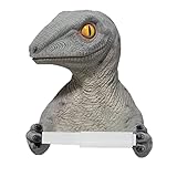 Tebinzi Badezimmer-Papierrollenspender – Dinosaurier-Taschentuchrollenhalter, Neuheit RV-Toilettenpapierhalter für Zuhause, Restaurant, Hotel, Organizer-Regal