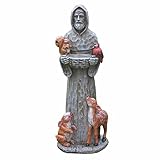 Zuoyue Garten Deko Bird Feeder Gartendeko Deko für Außen Balkon Gartendekoration Statue Gartendekorationen Statue Gartendekorationen im Freien (Bronze, One Size)