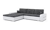 Sofini Ecksofa toronto240200_dostawa mit Schlaffunktion! Eckcouch mit Bettkästen! Best Ecksofa! Hit!! (Lawa 17+ Soft 17 Links), Länge: 240 cm, Breite: 200 cm, Höhe: 85 cm