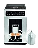 Krups EA891D Evidence Kaffeevollautomat | Barista Quattro Force Technologie | 12 Kaffee-Variationen + 3 Tee-Variationen | One-Touch-Cappuccino Funktion | OLED-Display und Touchscreen