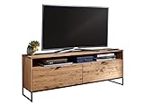 Woodroom Siona TV-Kommode, Eiche massiv geölt, BxHxT 150x57x40 cm