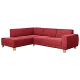 Max Winzer Ecksofa Blackpool, rot