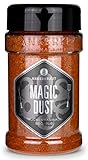 Ankerkraut Magic Dust, BBQ-Rub, Marinade für Fleisch, Gewürzmischung zum Grillen, 230g im Streuer