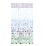 Clode® Sheer Curtain Tulle Window Transparent Voile Drape 1 Panel 100x200cm Voile Trees Fabric Sheer Window Drape Curtain Tulle Home Textiles Basic Drapes for Bedroom Living Room