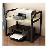 Druckerständer mit Stauraum Multifunktionsdrucker Regal Multilayer Office Desktop Lagerung Einfacher Kopierer Dokument Legeflächen Haushaltsdrucker Ständer Regal für Datei-Organizer (Color : D,