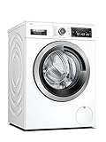 Bosch WAV28K43 Serie 8 Smarte Waschmaschine, 9 kg, 1400 UpM, Made in Germany, i-DOS intelligente Waschmittel-Dosierung, ActiveWater Plus maximale Energie- und Wasserersparnis, Nachlegefunktion