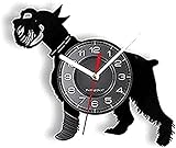 Wanduhr, Moderne Quarz-Wanduhren, Hunde- und Hunde-Wanduhr, riesige Hunderasse, Hund, Haustierbesitzer, Hundeliebhaber, Züchter, dekoratives Geschenk