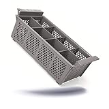 Kerafactum Besteckkorb Spülkorb Korb für Bestecke und Kleinteile Spülmaschine Spülmaschinenkorb universal aus Kunststoff 8 Fächer erweiterbar Cutlery Basket Gastronomie feinmaschig stapelbar