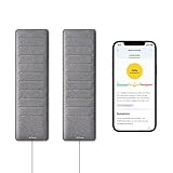 Withings Sleep Analyzer Paket - Exklusives Paket bestehend aus zwei klinisch validierten Schlaftrackern für unter die Matratze mit Schlafapnoe-Erkennung und Schlafzyklus-Analyse [Amazon-Exklusiv]