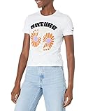 Desigual Women's Short Sleeve T-Shirt, White, M