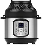 Instant Pot Duo Crisp + Heißluftfritteuse 11-in-1 Elektro-Multikocher 7,6 L - Schnellkochtopf, Luftfritteuse, Schongarer, Dampfgarer, Sous Vide Gerät, Dehydrator mit Grill, Warmhalte- und Backfunktion
