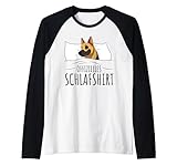 Offizielles Schlafshirt Deutscher Schäferhund Raglan