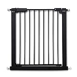 Baby Gates Treppenschutztür Handlauf Armlehne Haustiergitter Treppenschutzgitter Extrabreit Mit Durchgangstür, Multifunktionaler Zaun, Einfache Installation Ohne Bohren, Automatisches Schließen/128-