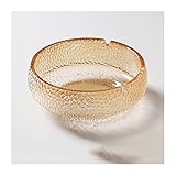 Aschenbecher Aschenbecher, großer Glas Aschenbecher for Zigarettenzigarre, klare Kristall-Aschenschalen im Freien Glas Aschenbecher Aschenbecher für Draussen (Color : C)