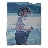 HYQHYX Karikatur Decke Geschenke Frauen Männer Mädchen Jungen Vier Jahreszeiten Superweiche Kuschelige Plüschdecke Schlafsofa Büro 40x50inch(100x130cm)