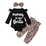 XTBFOOJ Pullover Weihnachts Kinder Outfit i Love p Baby Kinder Jungen Mädchen Langarm-Dinosaurier-Töpfe + Hosen Schlafanbau-Outdoor-Set Kleidung 2 Jahre Junge