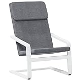 Tidyard Relaxsessel Polstersessel Polsterstuhl Relaxstuhl Sessel Stuhl Loungesessel Wohnzimmersessel Ruhesessel Fernsehsessel 59 x 82 x 98 cm (B x T x H) Stoff massives Birkenholz,Sperrholz