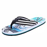 Shuanghao Herren Zehentrenner Sommer Strand Pool Flip Flops Slipper Hausschuhe Sandalen Beach Freizeit Flach Rutschfest Sports Outdoor Leicht Weich Pantoffeln Damen Unisex