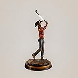 Dongbin Golf Charakter Statue Wohnzimmer Dekoration Wohnmöbel Kreative Dekoration Schrank Im Europäischen Stil Modell Zimmer Weiche Dekoration,B