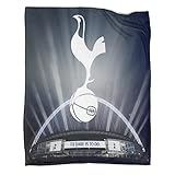 KAnduo Hotspur Decke Fleece Wurfdecke Für Mädchen Jungen,Premier League Football Alle Jahreszeiten Super Weiche Plüsch Wirft Decke Für Couch Schlafsofa Büro60x80inch(150x200cm)