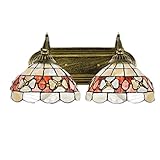 Persönlichkeit Vintage Gang Wandleuchte Badezimmer Spiegel Licht Schlafzimmer Studie Hintergrund Wand Shell Wandleuchte Langlebig (Größe : H30CM)