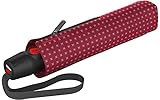 Knirps T.200 Medium Duomatic 2Cross Red, 99 cm