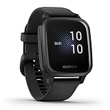 Garmin Venu Sq Music – wasserdichte GPS-Fitness-Smartwatch mit Musikplayer, 1,3 zoll Touchdisplay, Gesundheitstracker & Sport-Apps (Generalüberholt)