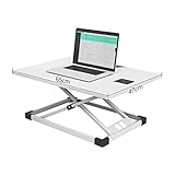 Lap desks Sit-Stand Desk Adjustable Height Standing Desk Sit Stand Converter Lifting Table Home Study Office Riser Workstation for Laptop PC Computer Bed Table (Color : Style2)
