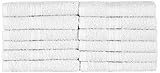 NatureMark 12er Pack Gästetücher Premium Qualität 30x50cm GÄSTEHANDTUCH Frottiertuch-Set 100% Baumwolle Farbe: Weiß