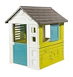 Smoby - Pretty Haus - Spielhaus für Kinder für drinnen und draußen, erweiterbar durch Zubehör, Gartenhaus für Jungen und Mädchen ab 2 Jahren