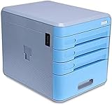 Aktenschrank Schubladen Desktop Aufbewahrungsbox Vierstelliges Passwort Design Einfache Datei Klassifizierung Index Etikett Aufkleber ABS Material