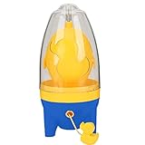 Egg Scrambler, Plasticc Manual Egg Shaker Golden Egg Maker, Einfach Zu Bedienender Eigelb-Mixer Egg Shaker Mixer, Tragbarer Egg Scrambler, Praktischer Egg Shaker Schneebesen, Egg Maker Mit Slicer Für