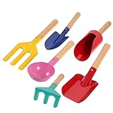 Yardwe 1 Set Kinder-Gartengeräte-Set Outdoor-Werkzeuge Mini-Spielzeug Für Kinder Schaufeln Für Kinder Garten-Spielzeug-Set Kinder-Gartengeräte-Set Kinder-Gartenschaufeln