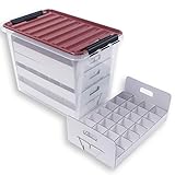 Weihnachtskugel Box, Christbaumkugel Box, Christbaumschmuck und Deko (61 Liter)