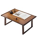 Klappbarer Couchtisch Niedriger Tatami-Tisch Book Scroll“ Desktop-Design Schlafzimmer-Sitztisch Einfacher Balkontisch Computertisch (Color : A, S : 69 * 50 * 30cm)