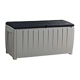 Keter Aufbewahrungsbox Gartenbox Auflagenbox Truhe Kissenbox Novel 17198681