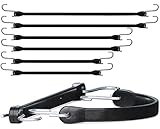 GRIP&BENDER Spanngummi-Set 8-teilig | 25-105cm | Gummispanner mit S-Haken| EPDM Kautschuk Expander Outdoor geeignet Industriequalität Wirklich Extra Starke Spanngurte