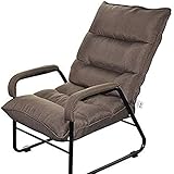 MINDONG HZH Einfaches, modernes, faules Sofa, klappbarer Mittagsstuhl, Freizeit-Computerstuhl, Schlafzimmer, Liege, Mini-Sofa in DREI Farben optional (B)