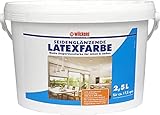 Wilckens Latexfarbe seidenglänzend, 2,5 l, Weiß