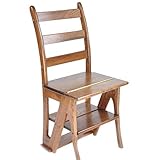 NEVKA Stufenhocker, Leiter, zusammenklappbare Treppe, Stühle, Heimküche, Klettern, Trittleiter, Multifunktions-Aufbewahrungsregal, Möbel